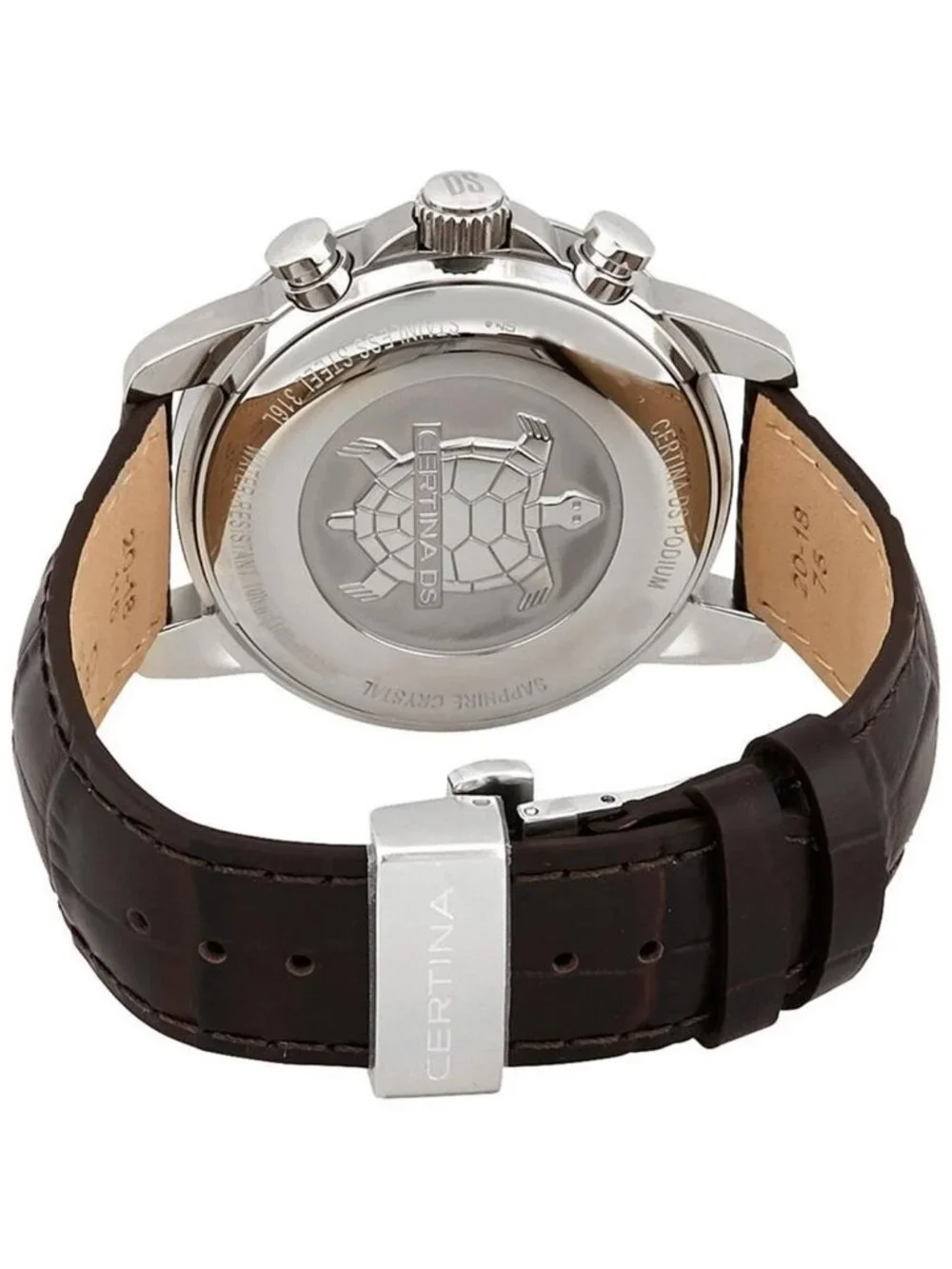 NWT Certina DS Podium Chronograph Grey Dial Men's Watch